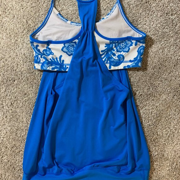 Lululemon No Limits Tank Blue Size 8 - Picture 2 of 4